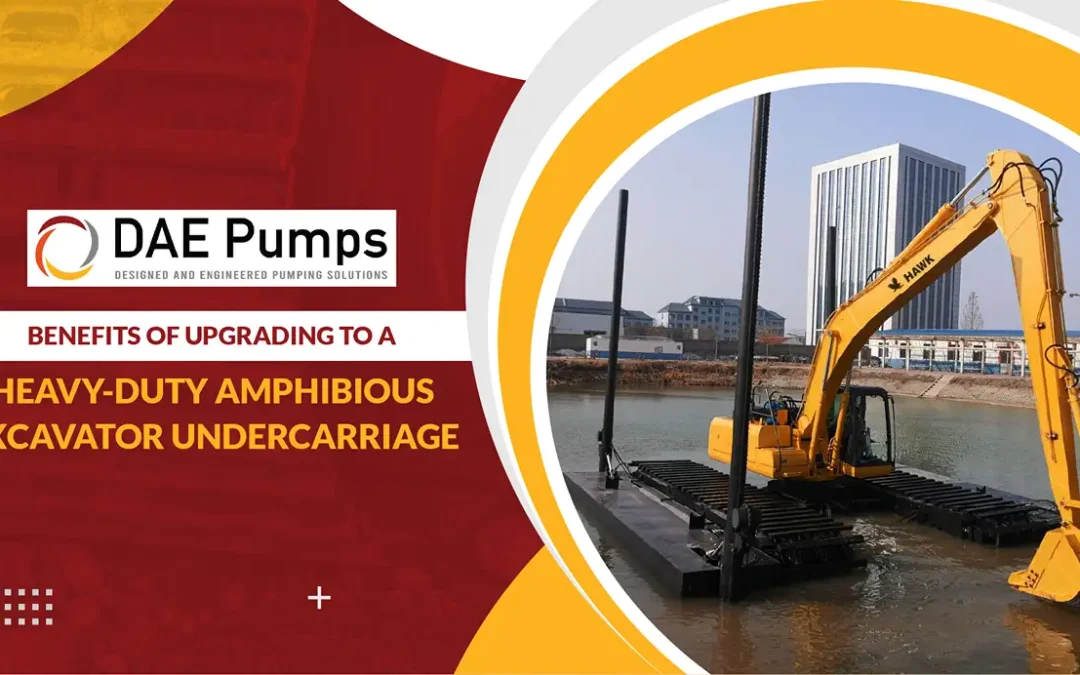 Benefits of Upgrading to a Heavy-Duty Amphibious Excavator Undercarriage