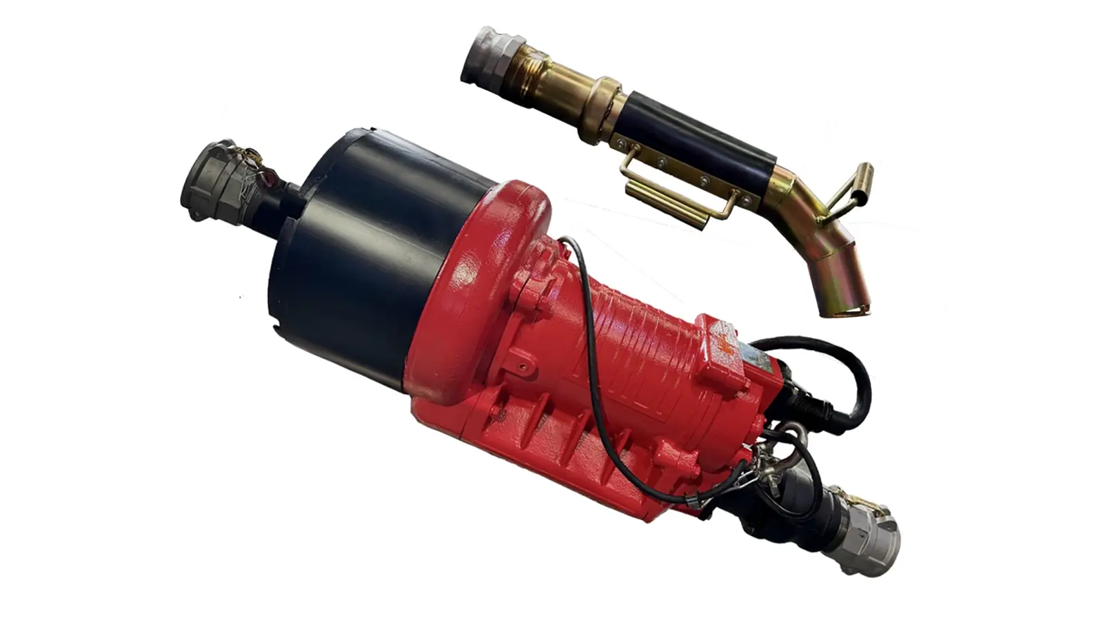 Diver-Operated Dredge Pump DAE Pumps diver-operated hydraulic dredge pump with handheld suction wand