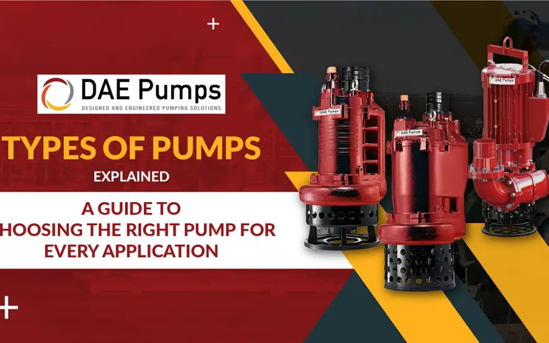 Types of Pumps Explained: A Guide to Choosing the Right Pump for Every Application